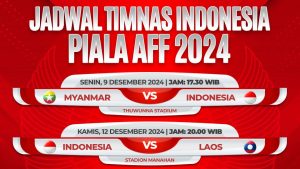 Jadwal Lengkap Timnas Indonesia di Bulan Desember 2024