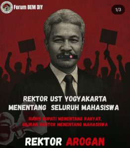 Ngeri! Duga Ada Rekaman Rektor UTS Menantang Mahasiswa dengan Lantang