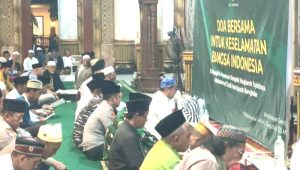 Jelang Demo di Bangkalan, PCNU dan Polisi Doa untuk Keselamatan Bangsa